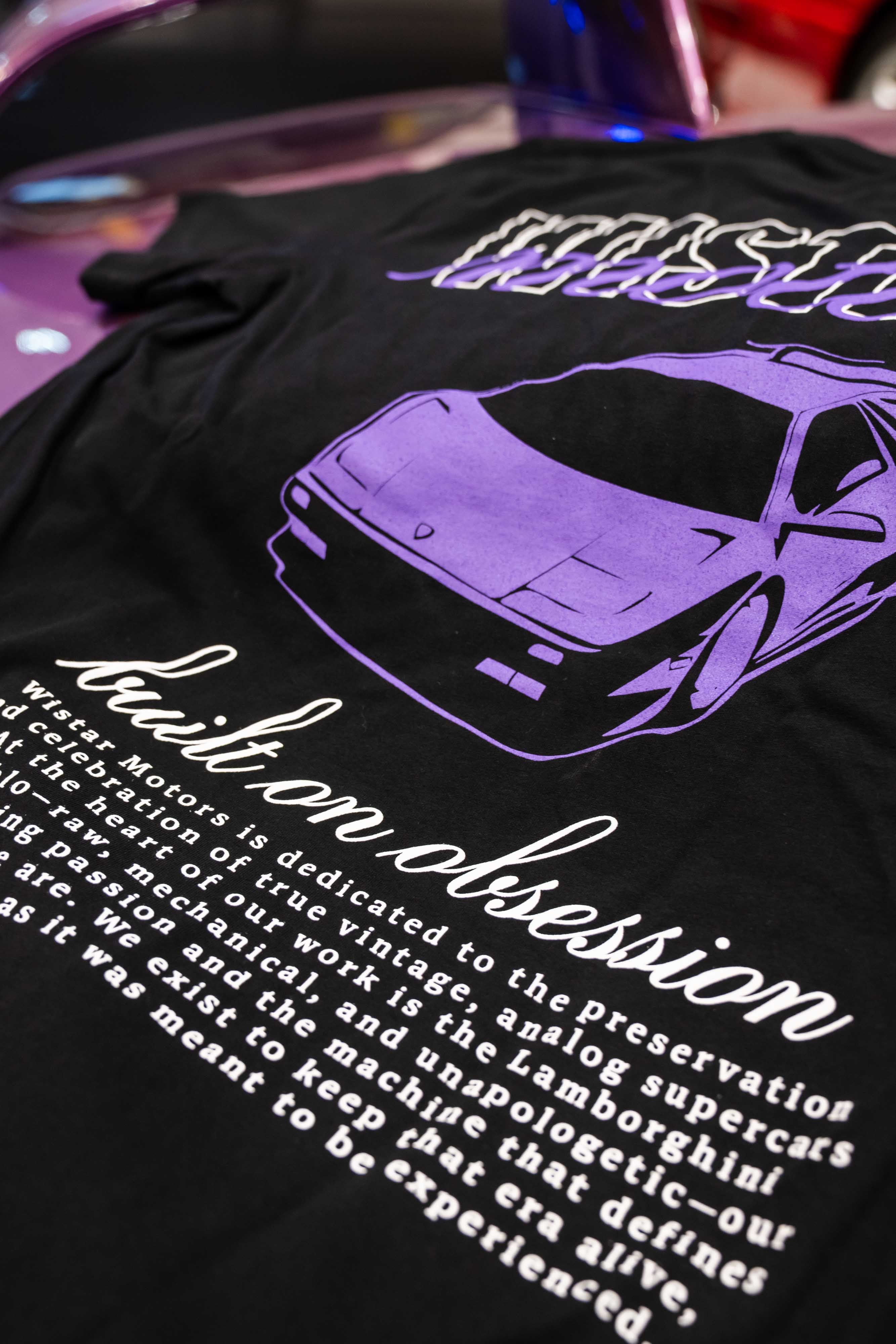Wistar Motors Built on Obsession T-Shirt