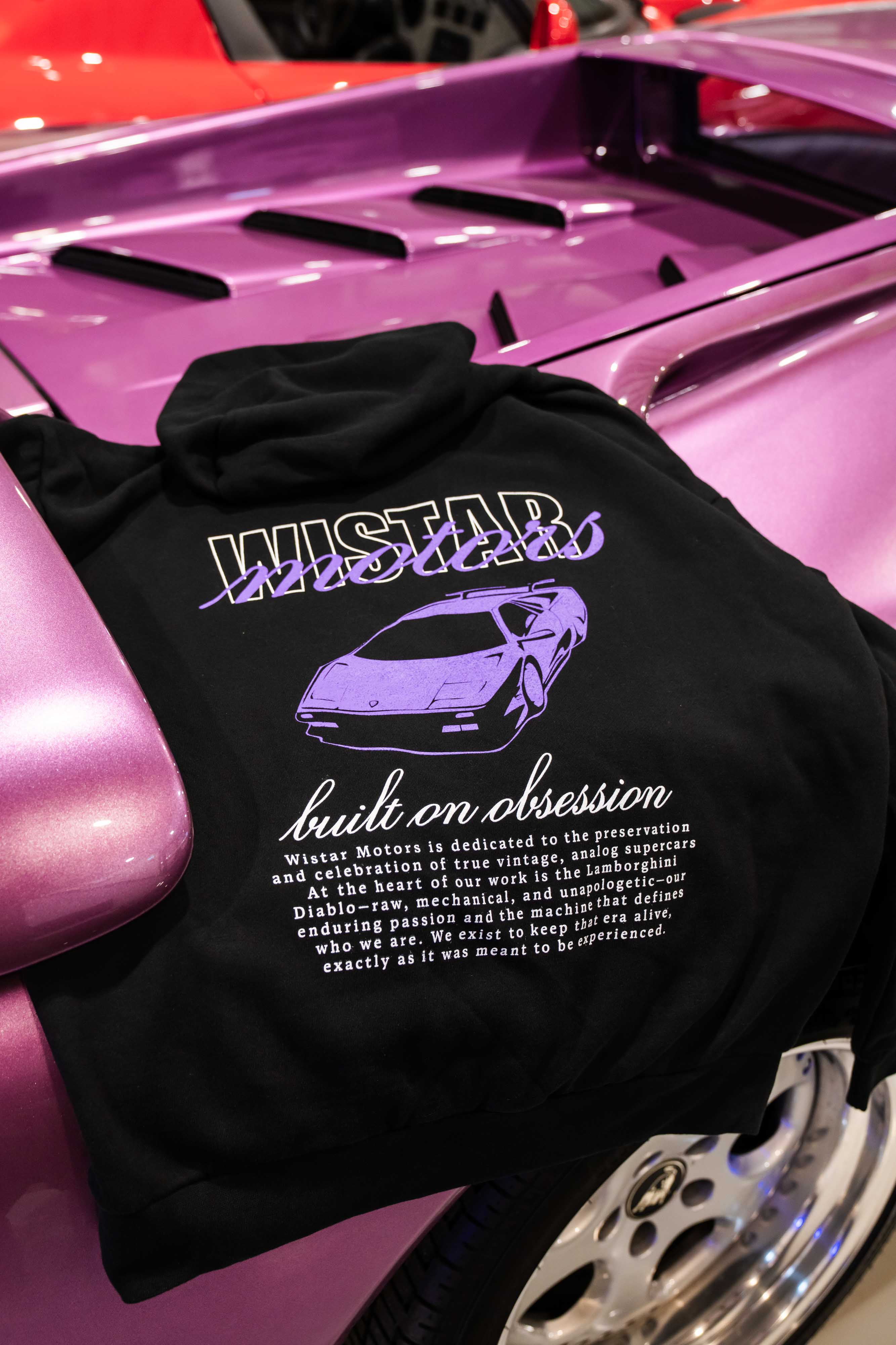 Wistar Motors Built On Obsession Hoodie