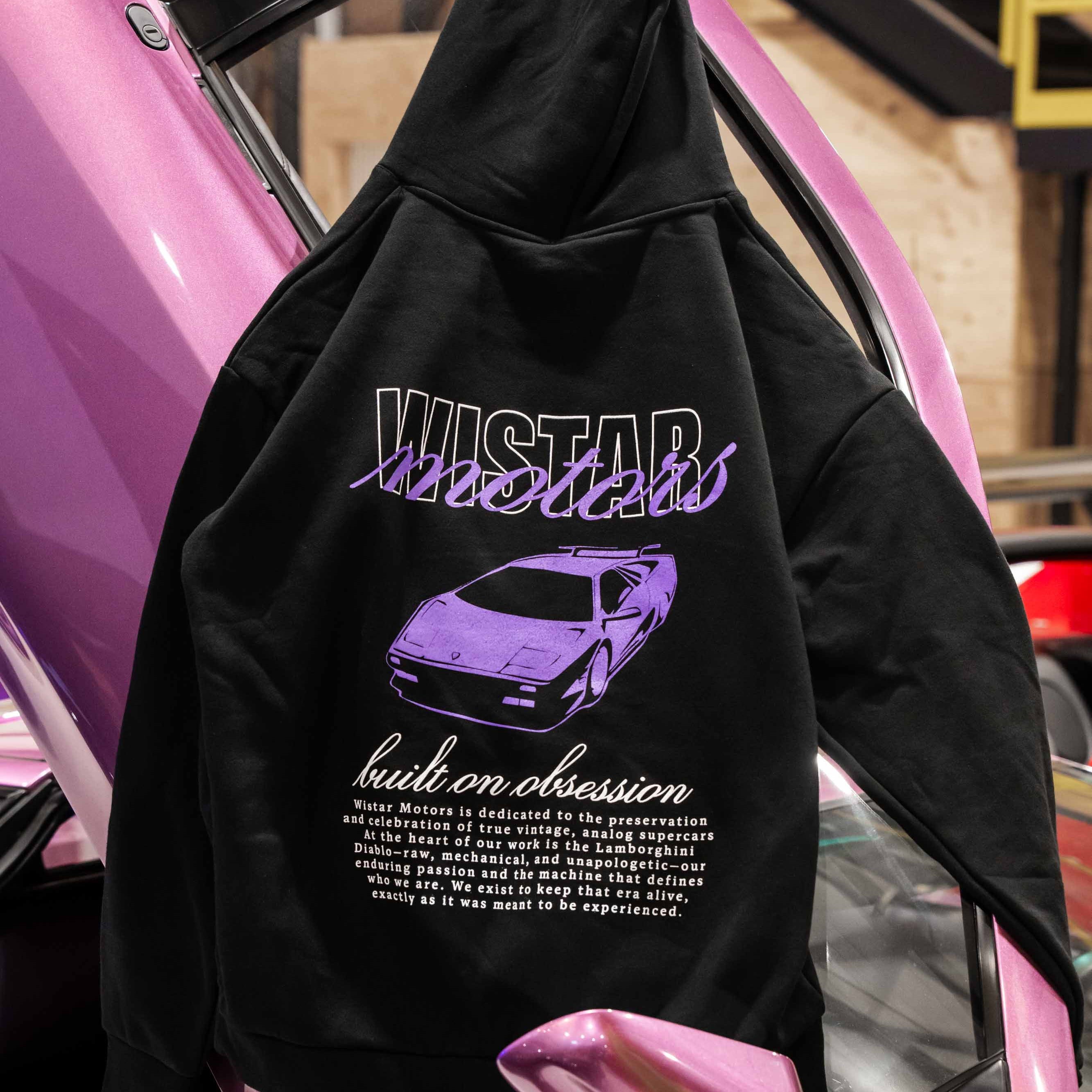 Wistar Motors Built On Obsession Hoodie