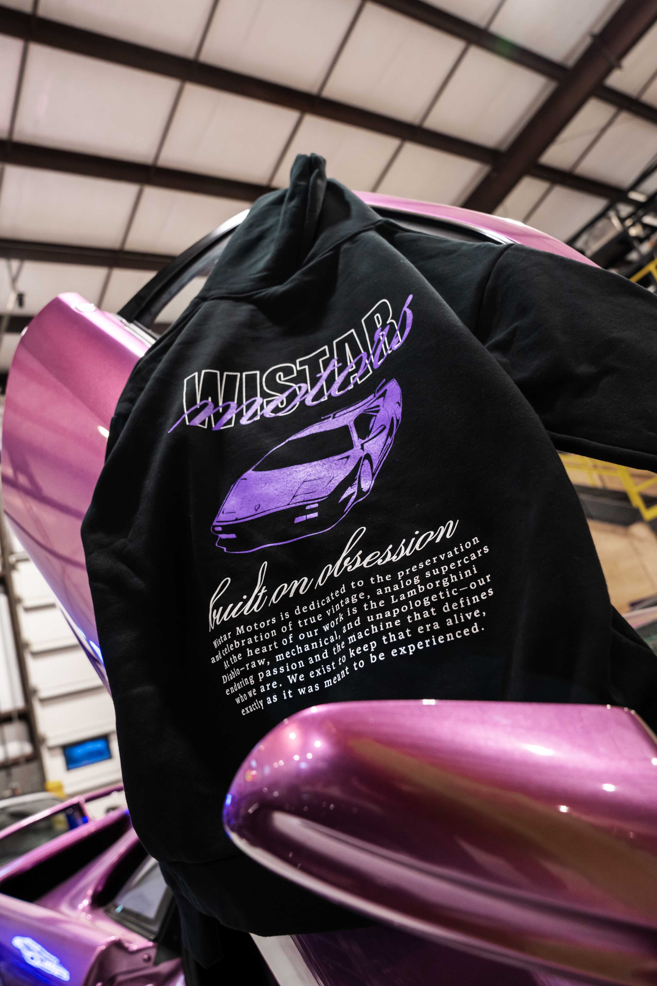 Wistar Motors Built On Obsession Hoodie