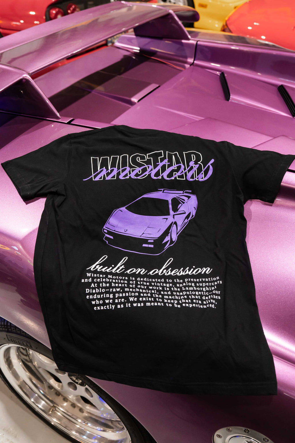 Wistar Motors Built on Obsession T-Shirt